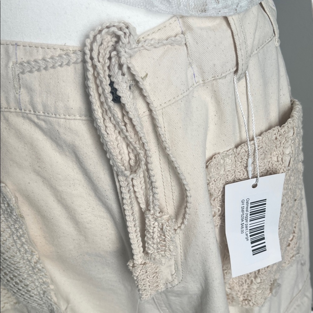 POL Cream Cargo Jeans for Women - Picture 7 of 12